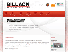 Tablet Screenshot of billack.net
